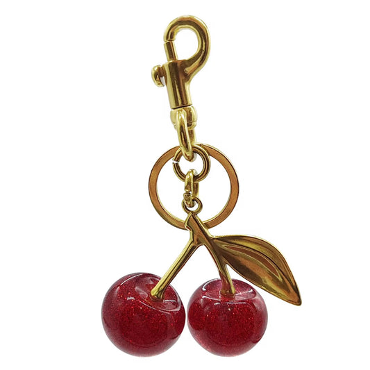 Luxury Cherry Charm Gold Accent